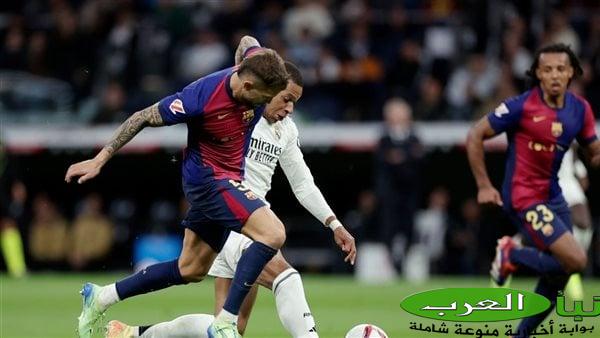 لامين يامال يضرب ريال مدريد بالهدف الثالث في الدوري الإسباني (صور)