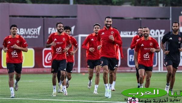 الأهلي يواصل تدريباته استعدادًا لمواجهة العين الإماراتي