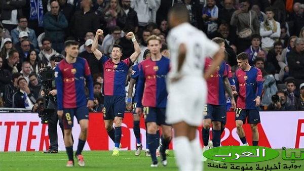 برشلونة يسخر من ريال مدريد بعد رباعية كلاسيكو الأرض