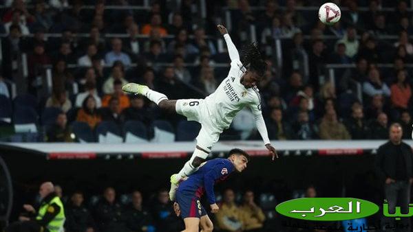 هدف ملغي لـ مبابي، تعادل سلبي بين ريال مدريد وبرشلونة بعد 30 دقيقة (صور)