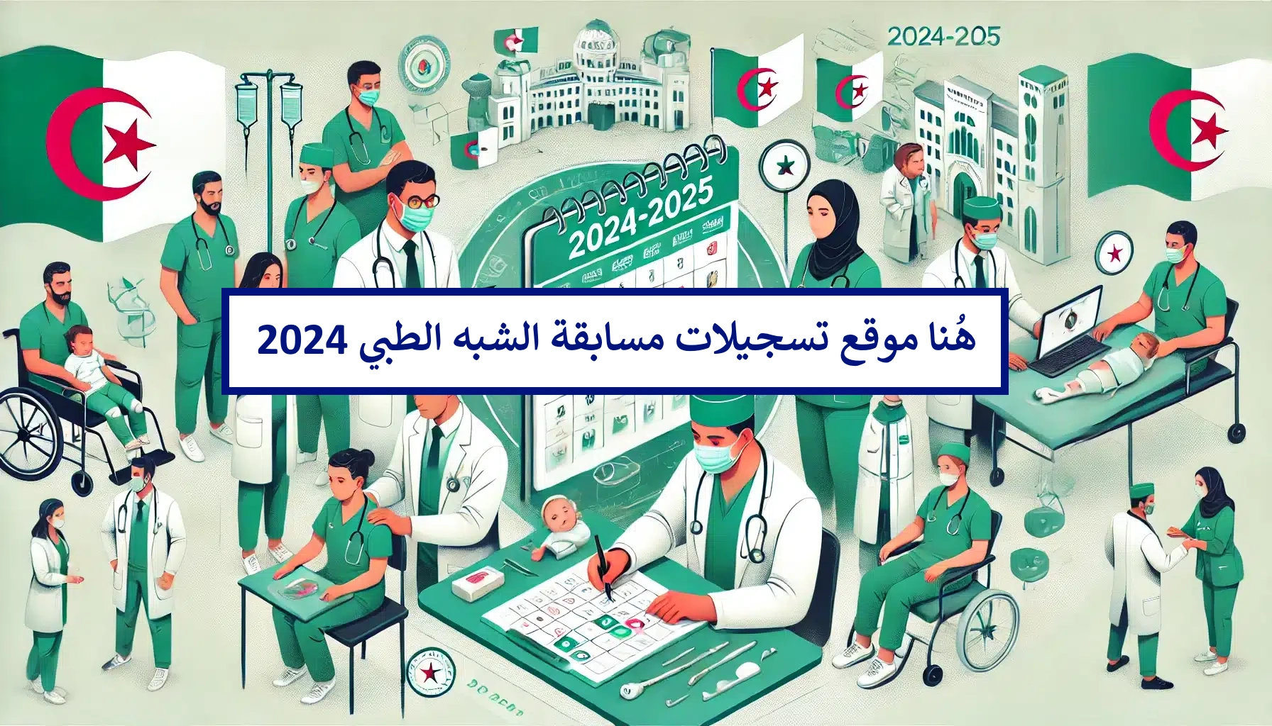 هُنا رابط مسابقة الشبه الطبي 2024 موقع التسجيلات formation.sante.gov.dz وزارة الصحة الجزائرية