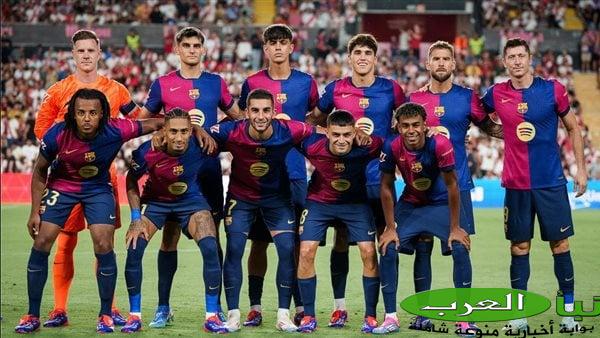 تشكيل برشلونة لمواجهة سرفينا زفيزدا في دوري أبطال أوروبا