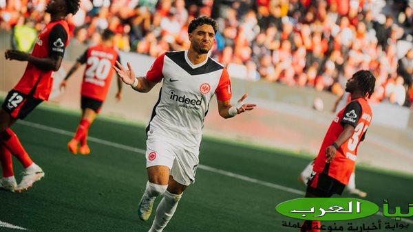 عمر مرموش يقود هجوم فرانكفورت أمام سلافيا براج في الدوري الأوروبي