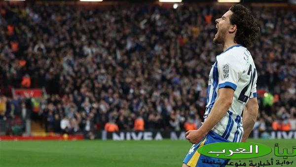 برايتون يتقدم على ليفربول 1-0 بعد مرور 60 دقيقة (صور)