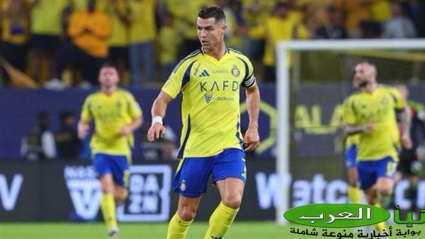 علامات الحزن على رونالدو بعد التعادل أمام الهلال بالدوري السعودي (فيديو)