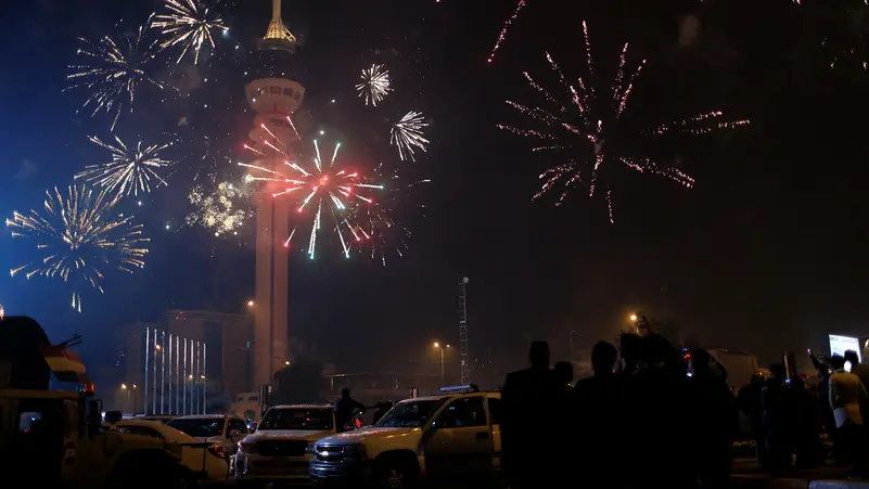 بعضهم بالعناية المركزة.. أكثر من 560 مصابًا خلال احتفالات رأس السنة في العراق